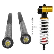 Kit de elevación de suspensión Touratech +20 mm con amortiguador Extreme2 y cartucho Extreme para KTM 790 Adventure R/ KTM 890 Adventure R/ Norden 901 Expedition