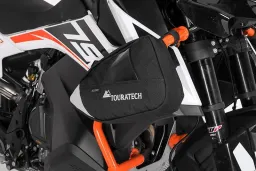 Bolsas protectoras Ambato para defensas de motocicleta, compatibles con KTM 890 Adventure/ 890 Adventure R/ 790 Adventure/ 790 Adventure R (1 par).