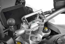 Adaptador de montaje GPS para abrazadera de manillar BMW F900GS/Adventure, F850GS/Adventure para elevadores de manillar de 35 mm