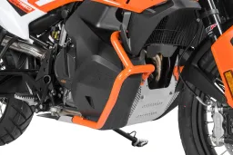 Barras protectoras de acero inoxidable para el depósito, color naranja, para KTM 890 Adventure/ 890 Adventure R/ 790 Adventure/ 790 Adventure R (-2022)
